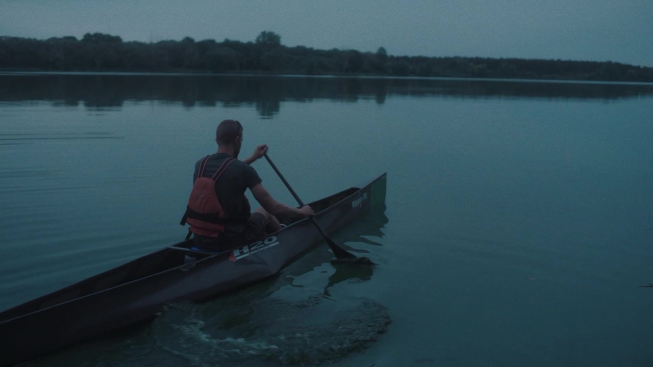 Cinematic shot from Muskoka Roastery documentary production